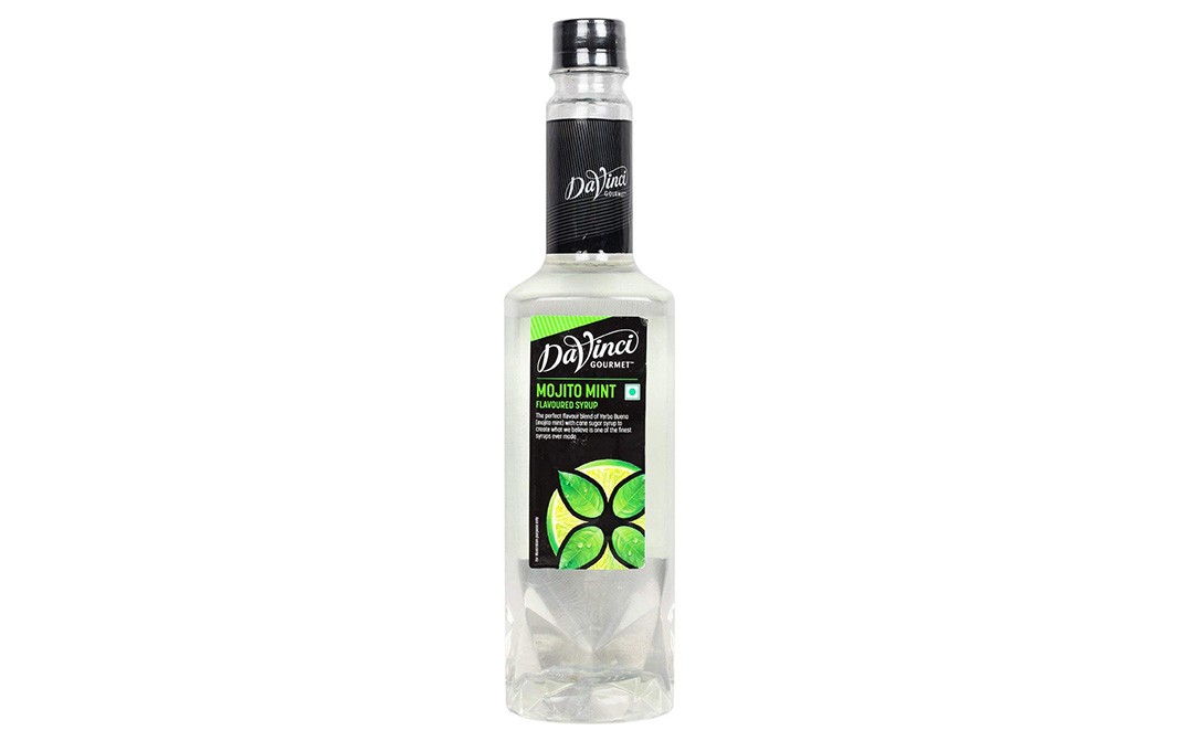 Davinci Mojito Mint Favoured Syrup  Glass Bottle  750 millilitre
